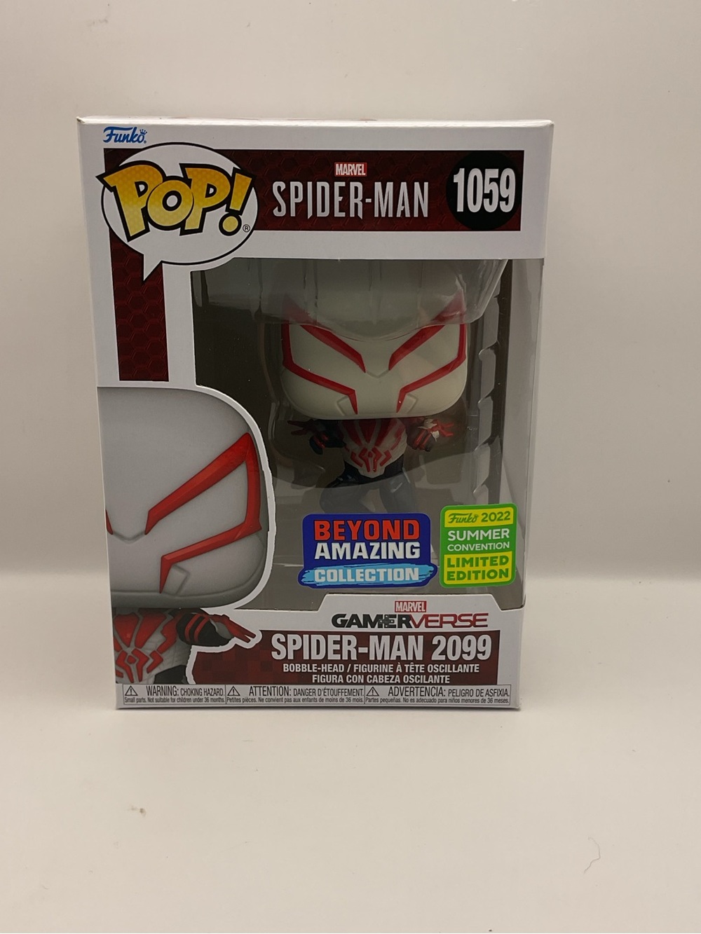 Funko Pop (1059) Spider-Man 2099 Marvel Gamerverse Beyond Amazing Funko 2022
